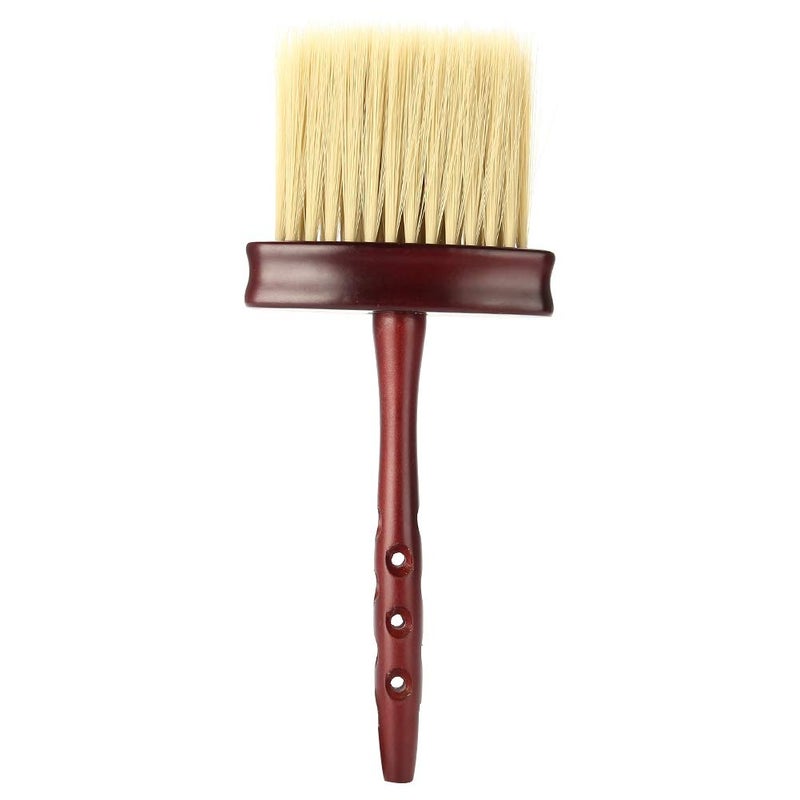 woobles Professional New Barber & Salon Stylist Neck Face Duster Soft Brush Comfortable Grip Hairdressing Styling Tool - Image 1